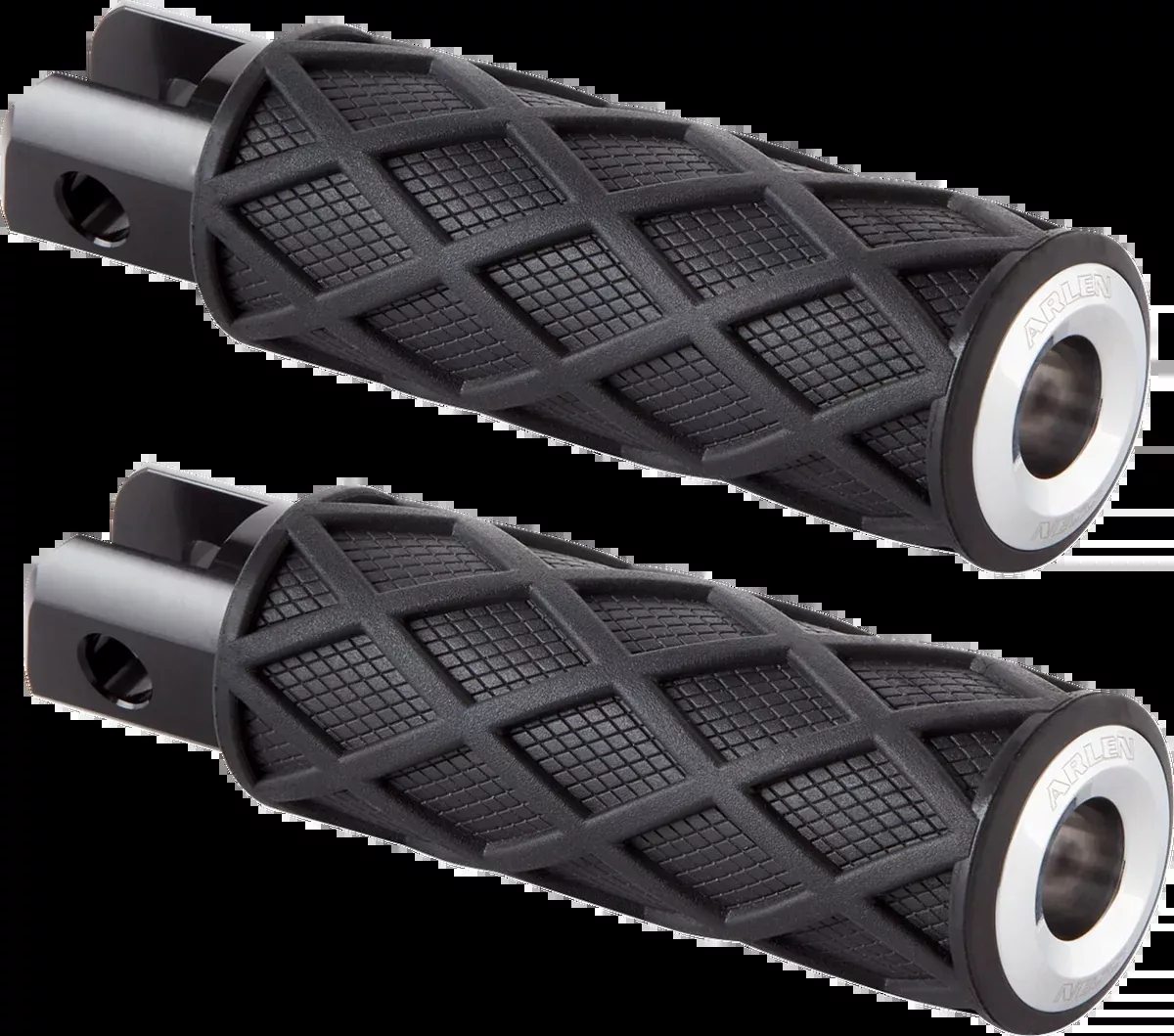 Diamond Footpegs – Driver – Chrome
