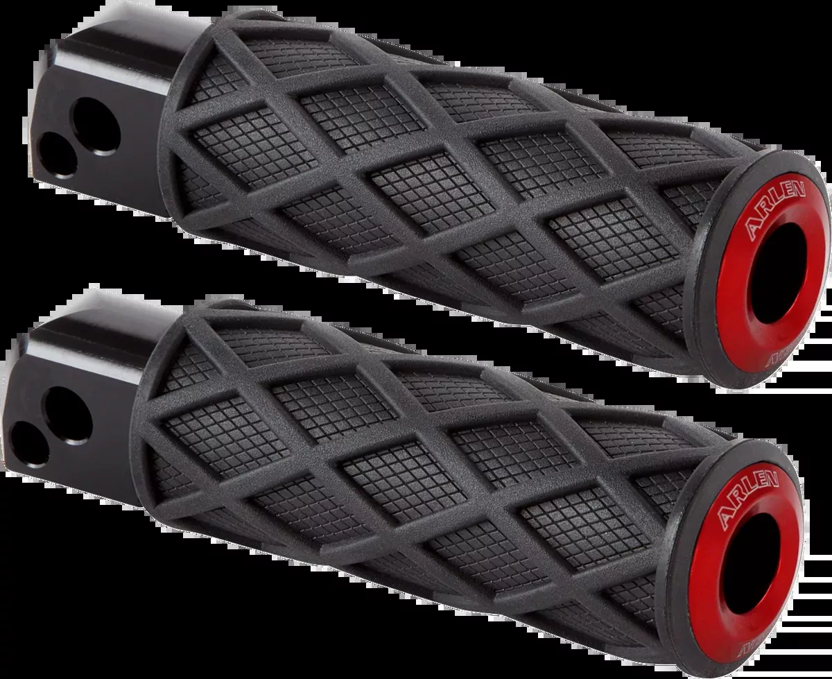 Diamond Footpegs - Passenger - Red