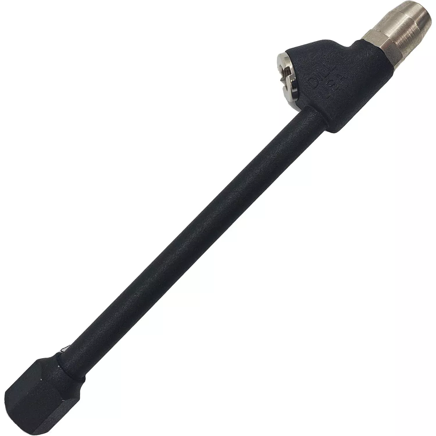 Dill 6175-USA 7″ Dual Foot Lock On Air Chuck with 30° Reverse Angle – Black
