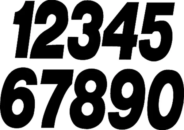 DIRT DIGITS #2 7″ BLACK SUPER X DIGITS 3/PK SX73B-2