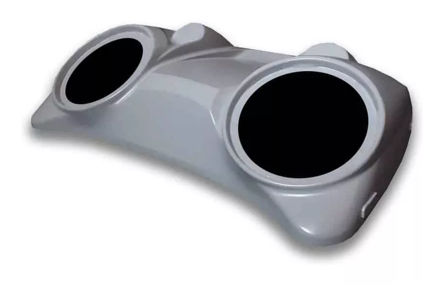 Dirty Bird Concepts Funky 8" Tour Pack Lid For Harley Touring 2014-2025