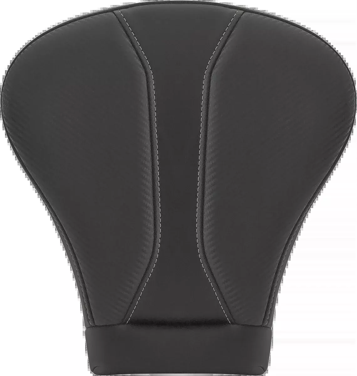 Dominator Pillion Pad – Extended Reach/Touring – Black w/ Gray Stitching – FL ’08-’25