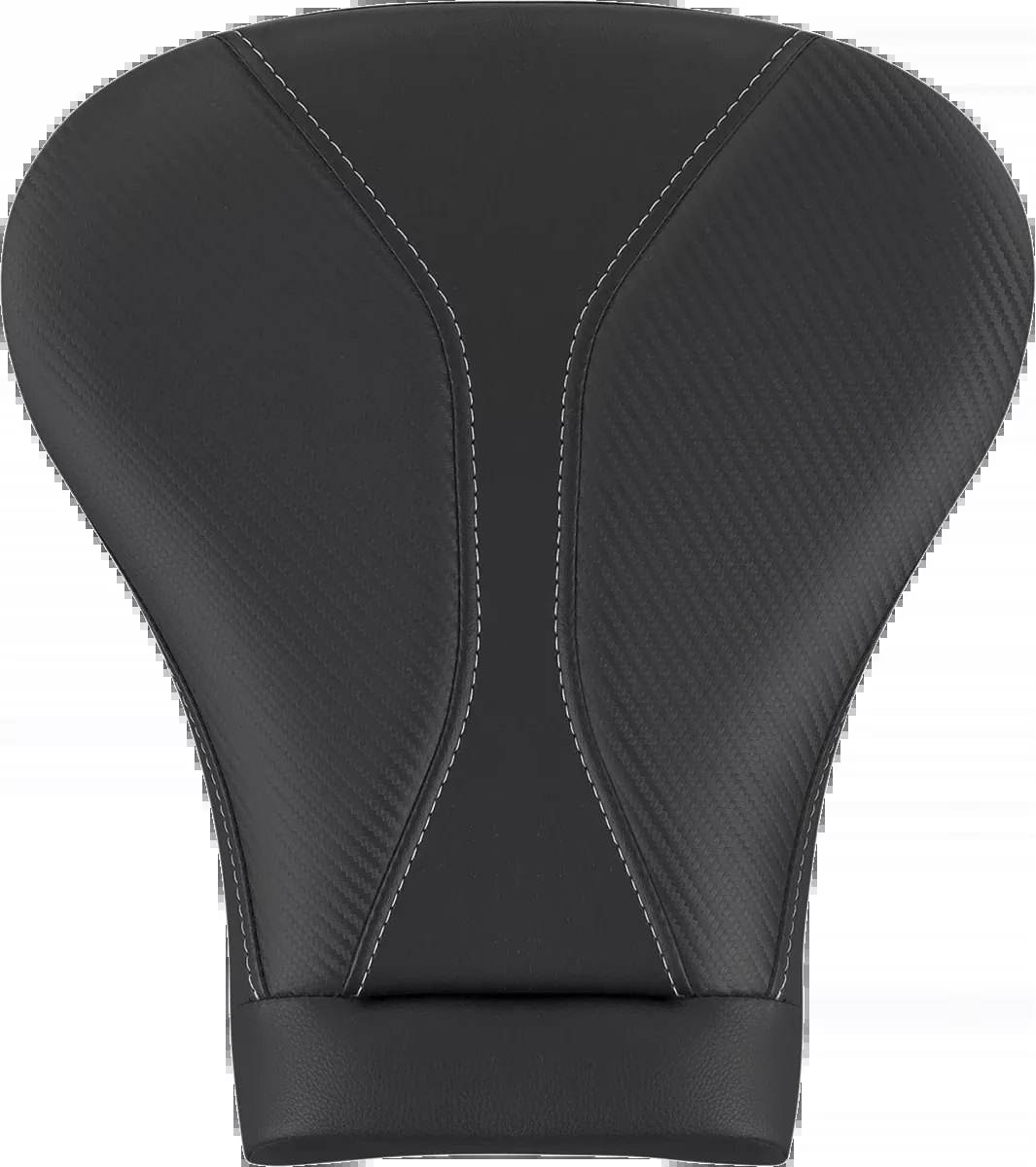 Dominator Pillion Pad – Touring – Black w/ Gray Stitching – FL ’08-’25