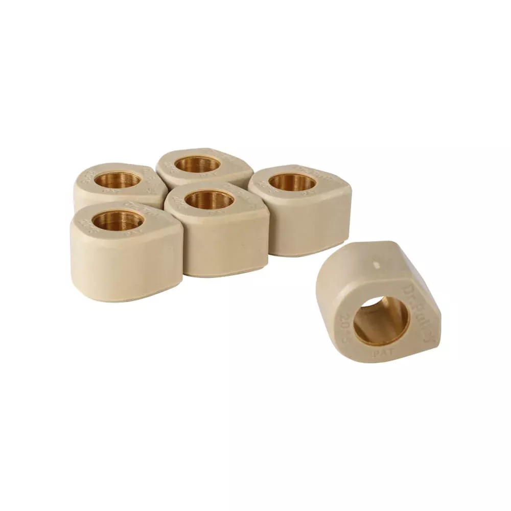 Dr. Pulley 20x15mm Sliding Roller Weights – Set of 6