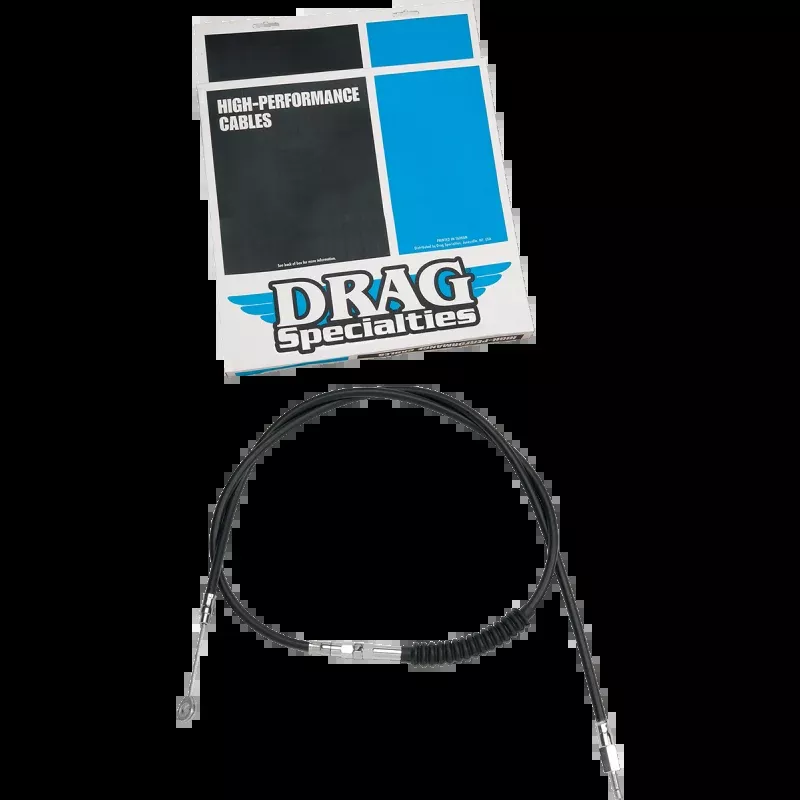DRAG BLACK CLUTCH CABLES HARLEY DAVIDSON MODELS