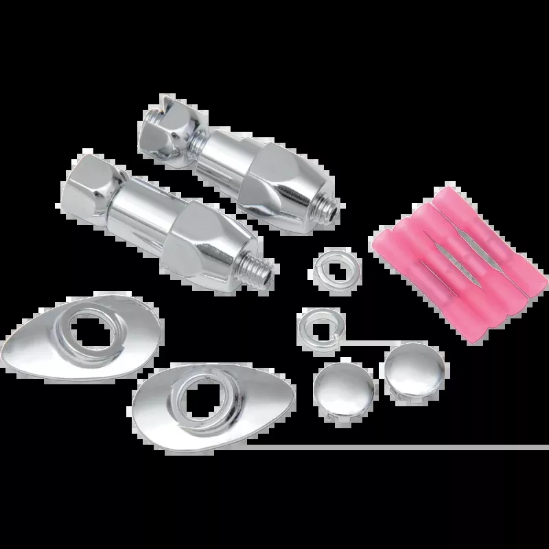 DRAG CHROME REAR TURN SIGNAL RELOCATION KITS
