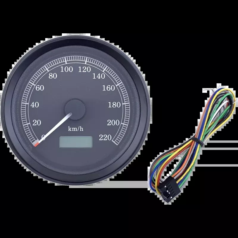 DRAG ELECTRONIC PROGRAMABLE SPEEDO KPH 3 3/8″ HARLEY MODELS 99-03