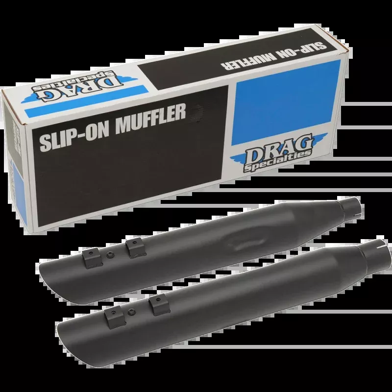 DRAG SLASHDOWN SLIP ON MUFFLERS HARLEY DAVIDSON BAGGERS 97-25