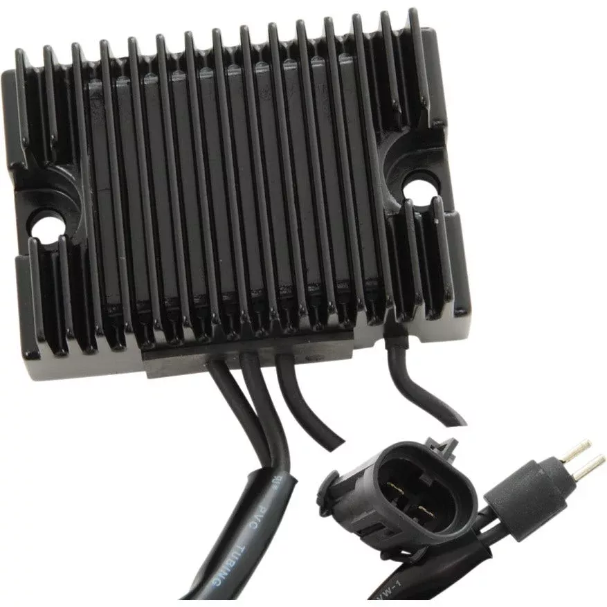 Drag Solid State Black Voltage Regulator Harley 04-06 Sportster XL Rep 74523-04