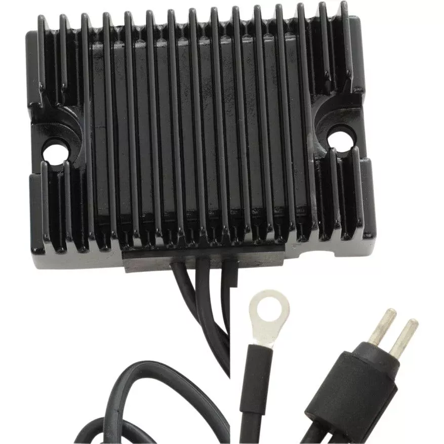 Drag Solid State Black Voltage Regulator Harley 92-93 Sportster XL Repl 74523-92