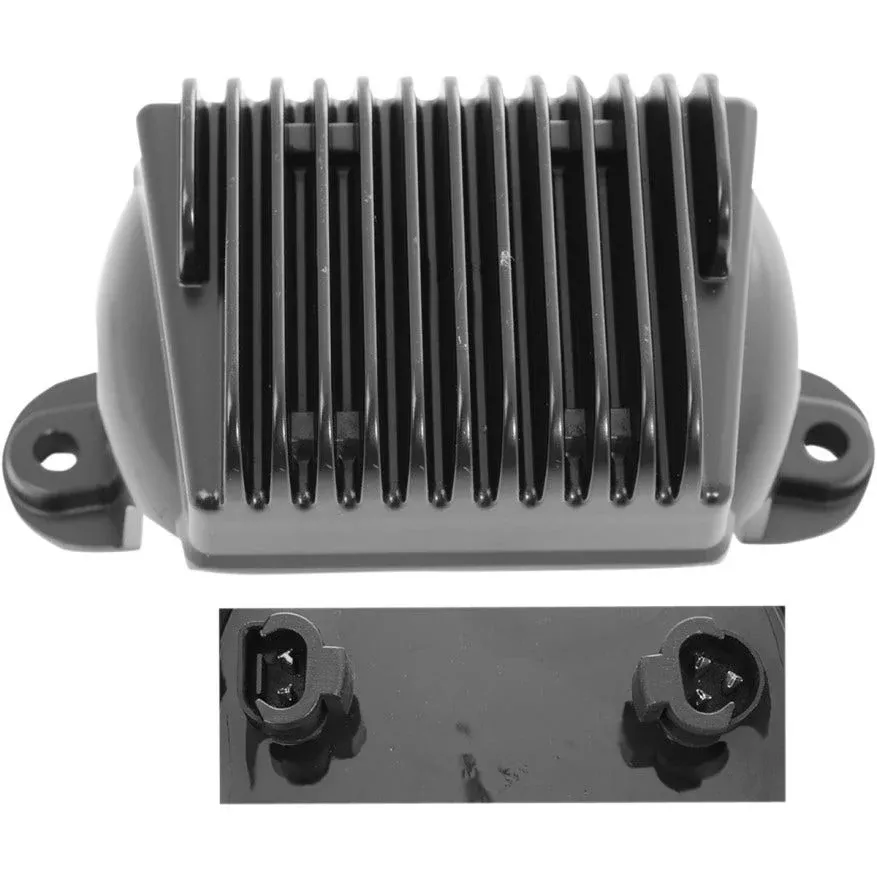 Drag Solid State Black Voltage Regulator Harley Touring 09-15 Repl 74505-09