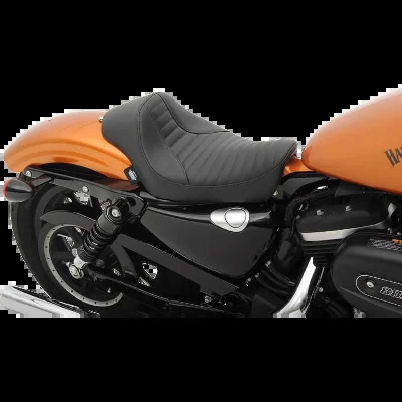 DRAG SOLO SEAT CLASSIC STITCH HARLEY DAVIDSON SPORTSTER 10-24