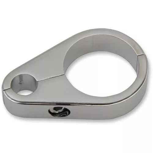 Drag Specialties 1.25" Frame Clutch Cable Clamp - Chrome