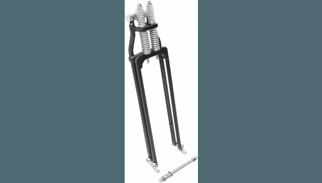 Drag Specialties +6" Custom Springer Forks for Harley Davidson Models - Black