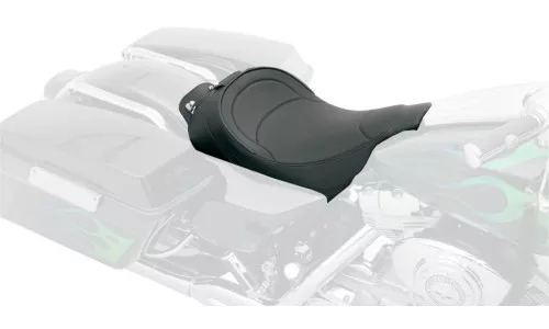 Drag Specialties Backrest Compatible Solo Seat - Mild Stitch (0801-0493)