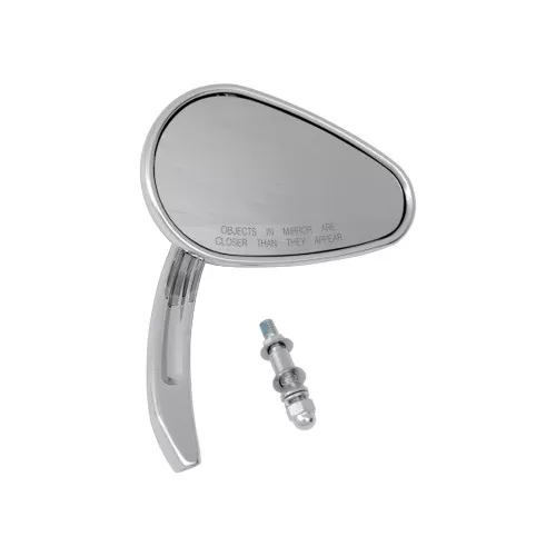 Drag Specialties Billet Aluminum Right Chrome Mirror (1901-1900)