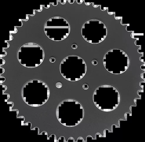 Drag Specialties Black 49 Tooth Dished Rear Sprocket for 79-99 Harley Touring XL