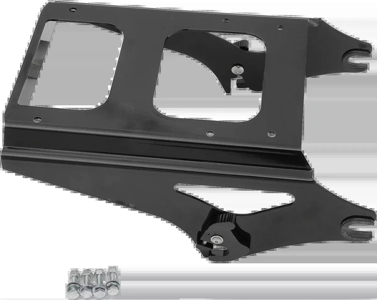 Drag Specialties Black Quick Detach Tour Box Mount 2009-2013 Harley Touring FLTR