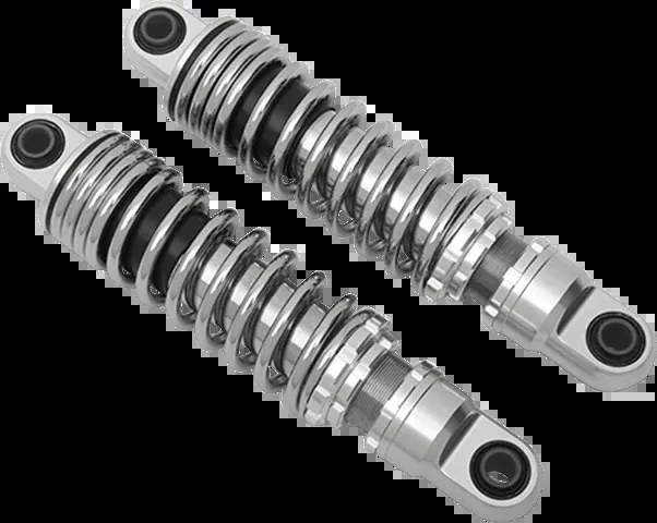 Drag Specialties Chrome 10.5" Rear Motorcycle Shocks 2004-2022 Harley Sportster