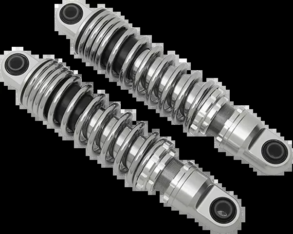 Drag Specialties Chrome 13" Premium Rear Shocks fits 1991-2017 Harley Dyna FXD