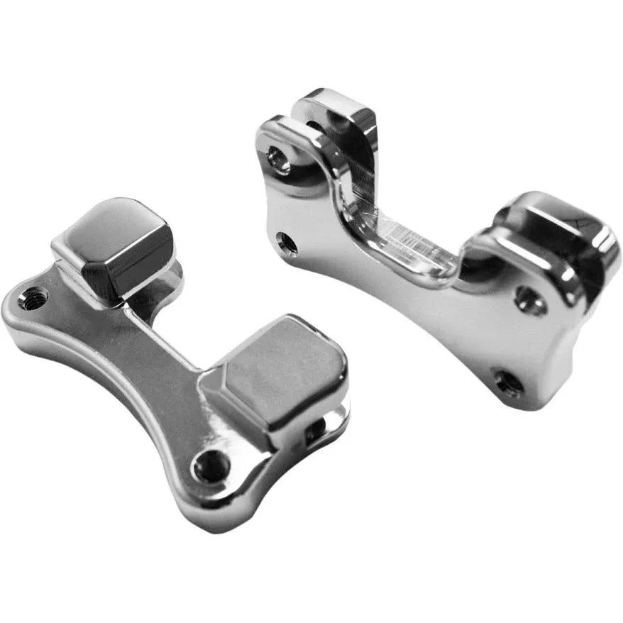 Drag Specialties Chrome 21" Fender Lift Brackets for Harley Touring 2014