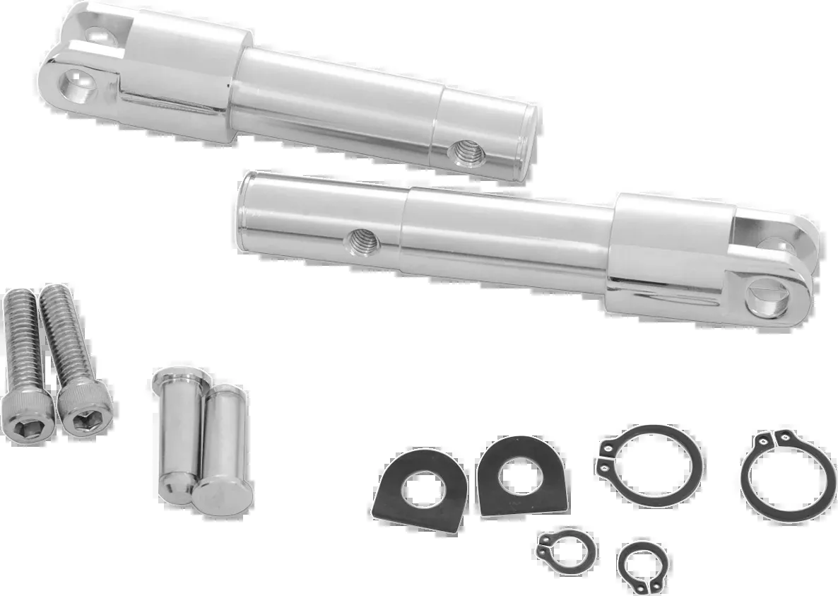 Drag Specialties Chrome Forward Foot peg Mounts for 2011-2022 Harley Sportster