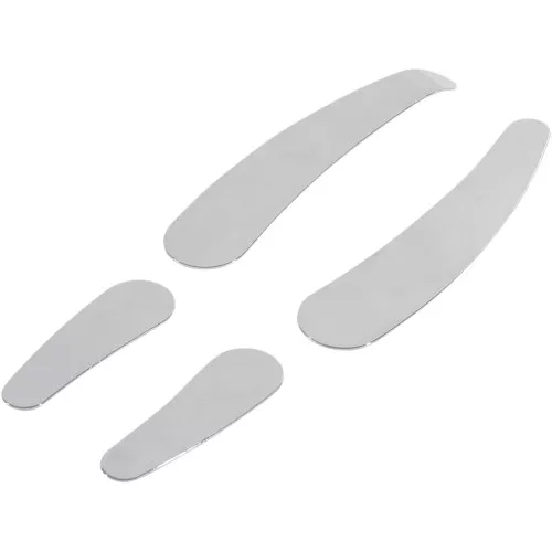 Drag Specialties Chrome Frame Inserts for 2008-2017 Harley Softail FLSTC