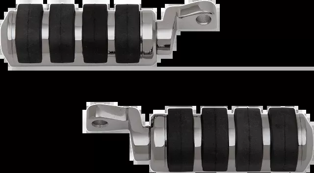 Drag Specialties Chrome Rear Passenger Footpegs for 2008-2022 Harley Sportster
