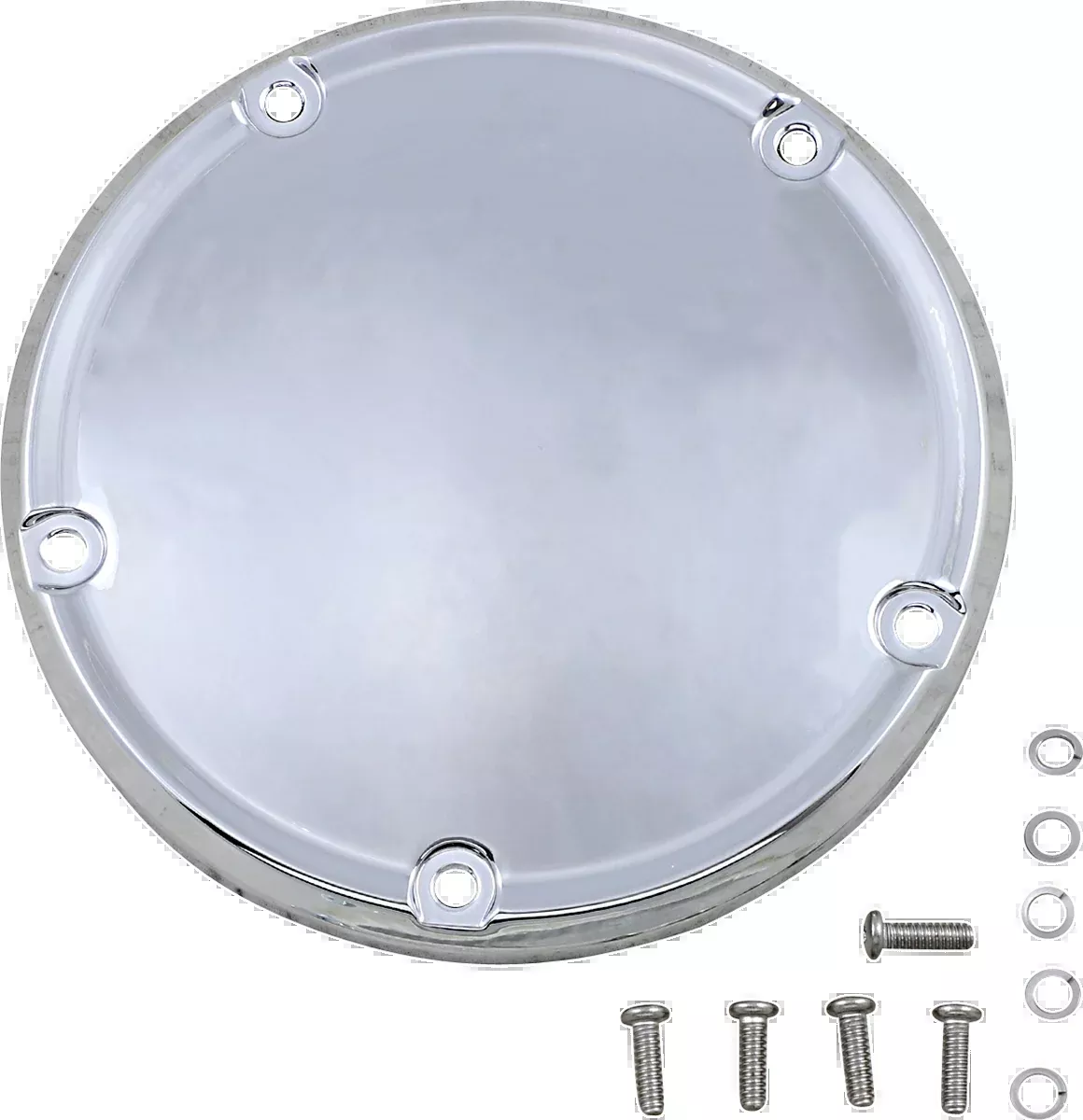 Drag Specialties Domed 5-Hole Motorcycle Derby Cover 2018-2024 Harley Softail