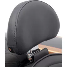 Drag Specialties EZ Glide II Small Backrest - Smooth (0822-0133)
