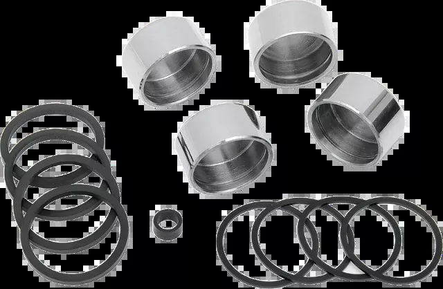 Drag Specialties Front Brake Caliper Piston Rebuild Kit for 08-17 Harley Dyna