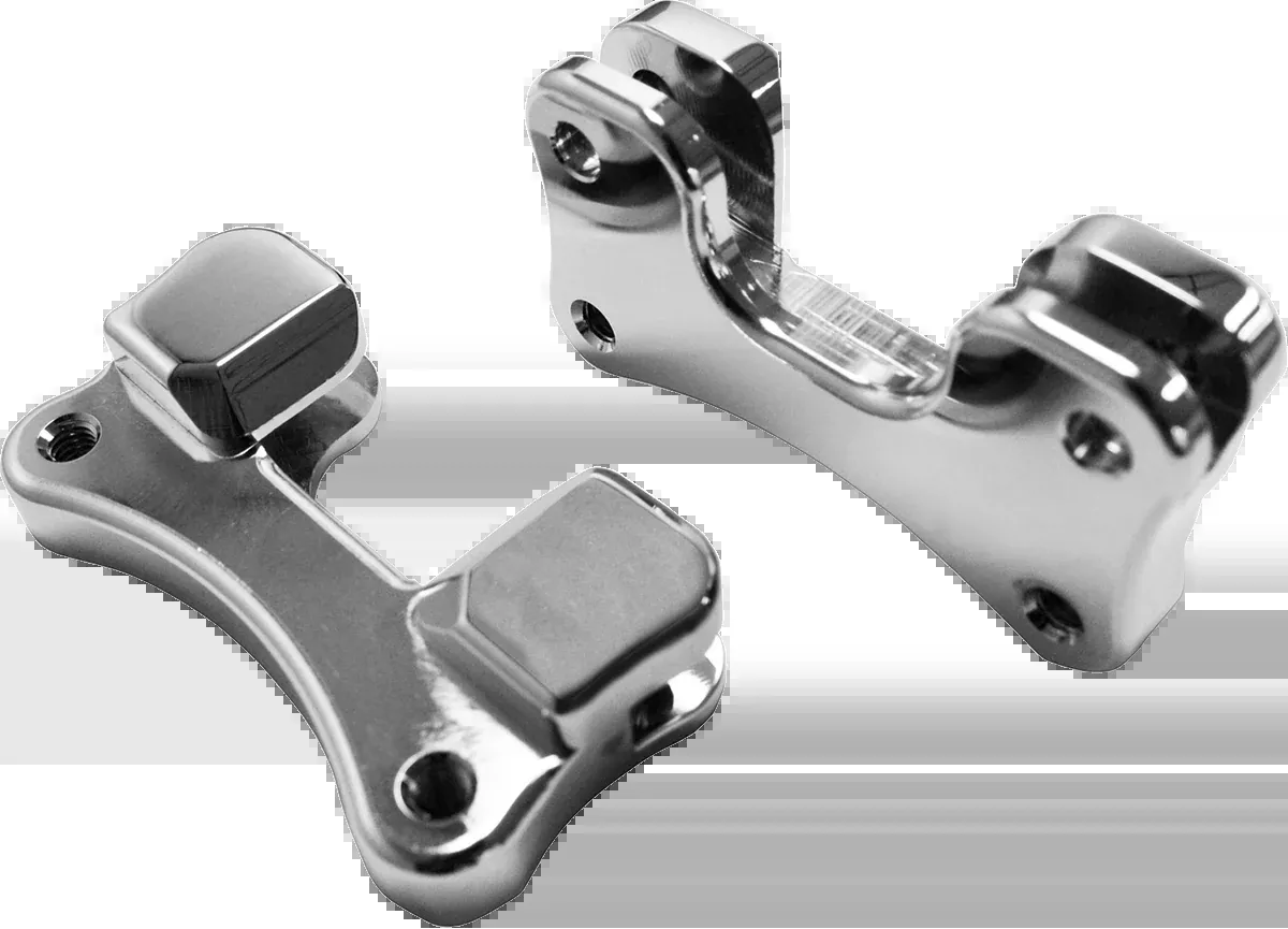 Drag Specialties Front Fender Adapters for 21" Wheel 2014-2025 Harley Touring