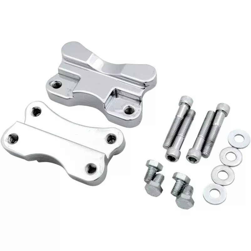 Drag Specialties Hotop Designs Chrome Fender to Fork Adapter 4 Harley FL Softail