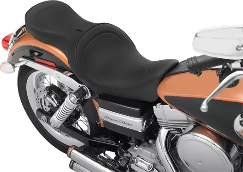 Drag Specialties Low Profile Wide Touring Seat - Mild Stitched (0804-0298)