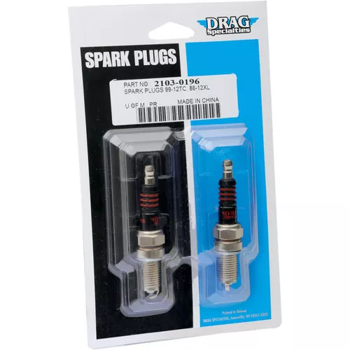 Drag Specialties Performance Spark Plugs for Harley Sportster and Twin Cam