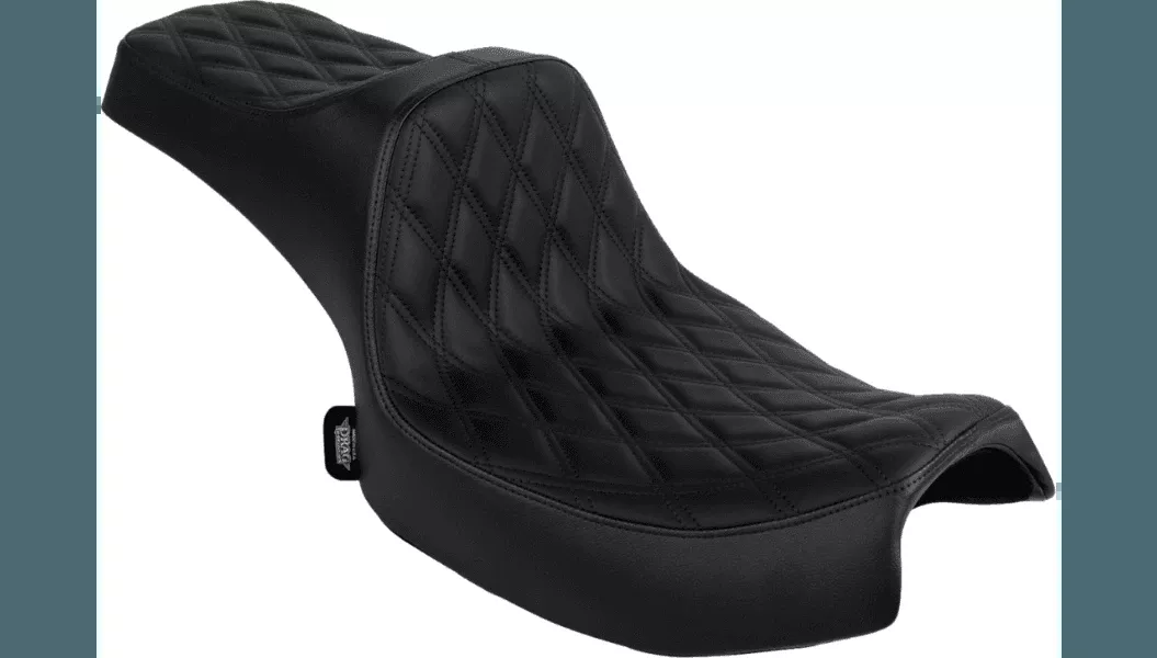 Drag Specialties Predator III 2-Up Seat for '25-Up Chieftain and '20-Up Challenger Models Vinyl - Smooth (Select Plain or w/ Solar Leather)