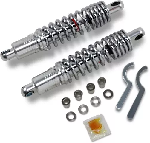 Drag Specialties Premium 12" Heavy Duty Rear Shocks 1979-2003 Harley Sportster