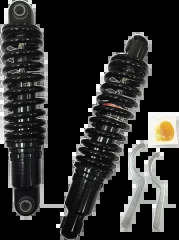 Drag Specialties Premium 12" Heavy Duty Rear Shocks 1991-2017 Harley Dyna FXDL