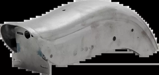 Drag Specialties Raw Steel Rear Fatbob Fender fits 1994-2003 Harley Sportster