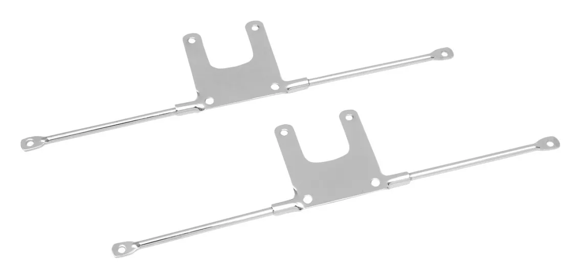 Drag Specialties Replacement Front Fender Brackets For Harley FX / XL 1973-1999