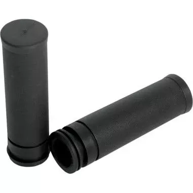 Drag Specialties Replacement OEM Rubber Grips for Harley Throttle by Wire