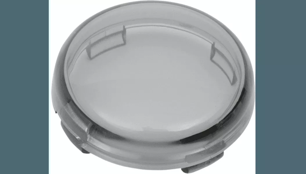 Drag Specialties Replacement Turn Signal Lens for 00-'23 Harley Davidson Models - Smoke (SOLD EACH)