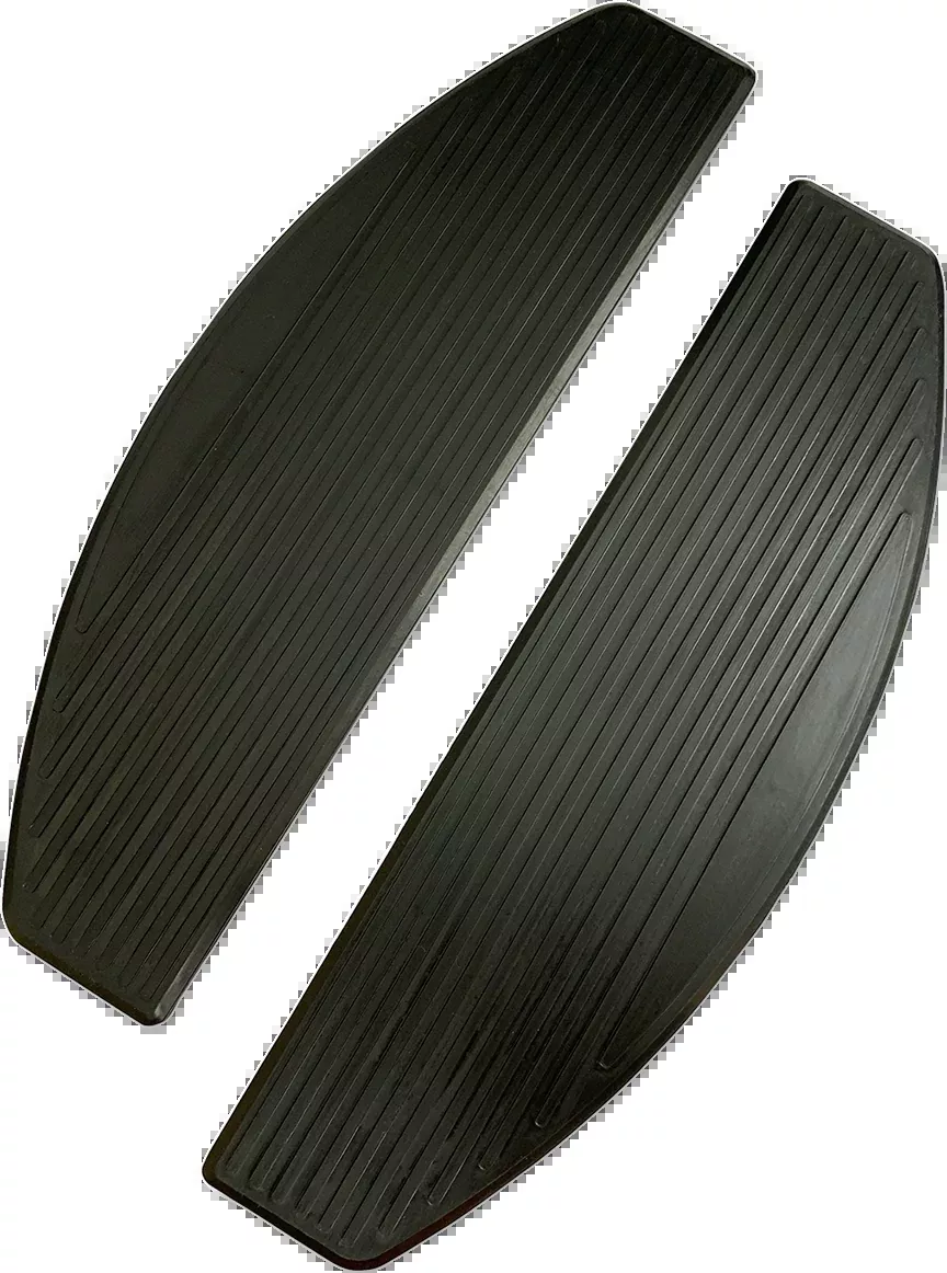 Drag Specialties Rubber Motorcycle Floorboard Inserts 2018-2026 Harley Softail
