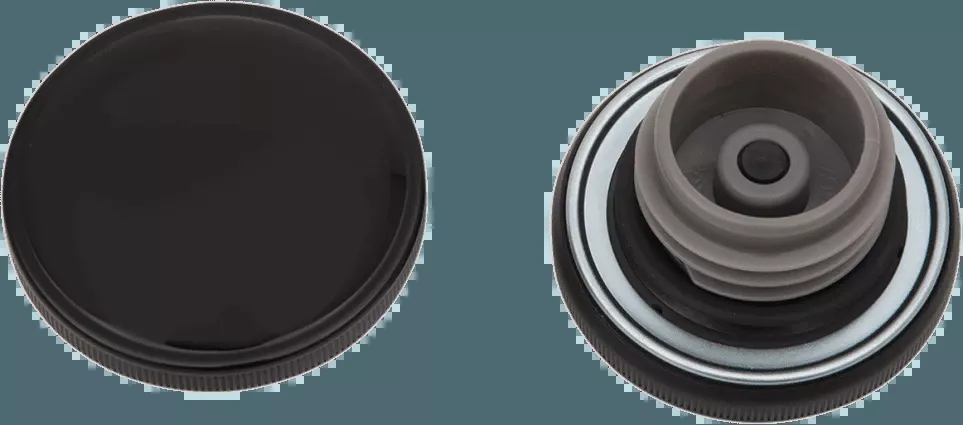 Drag Specialties Screw In Gas Cap for L'96-Up Harley Davidson Models - Gloss Black (Choose Vented or Non-Vented)