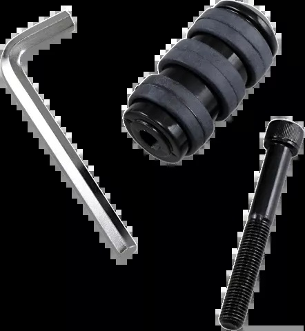Drag Specialties Soft Ride Black Small Rubber Shift Peg for Harley Davidson