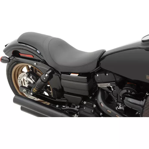 Drag Specialties Solar Reflective Predator Seat for 2006-2017 Harley Dyna - Smooth