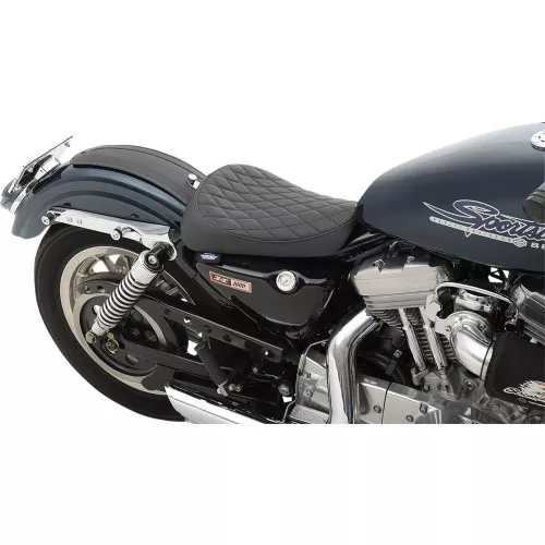 Drag Specialties Solo Seat for 1982-2003 Harley Sportster - Diamond