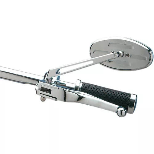 Drag Specialties Stealth II Mirror for Harley - Chrome