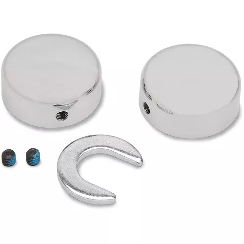 Drag Specialties Swingarm Pivot Bolt Covers for 2000-2007 Harley Softail