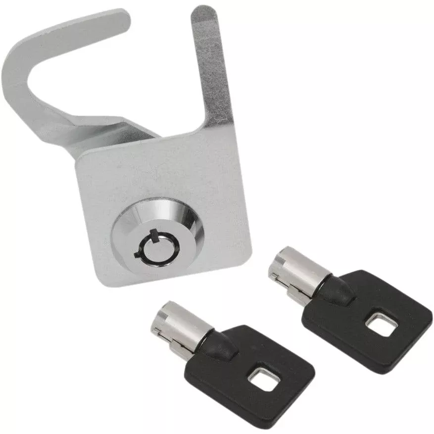 Drag Specialties Tour-Pak Lock & Key Kit for Harley 92-13 Touring Models